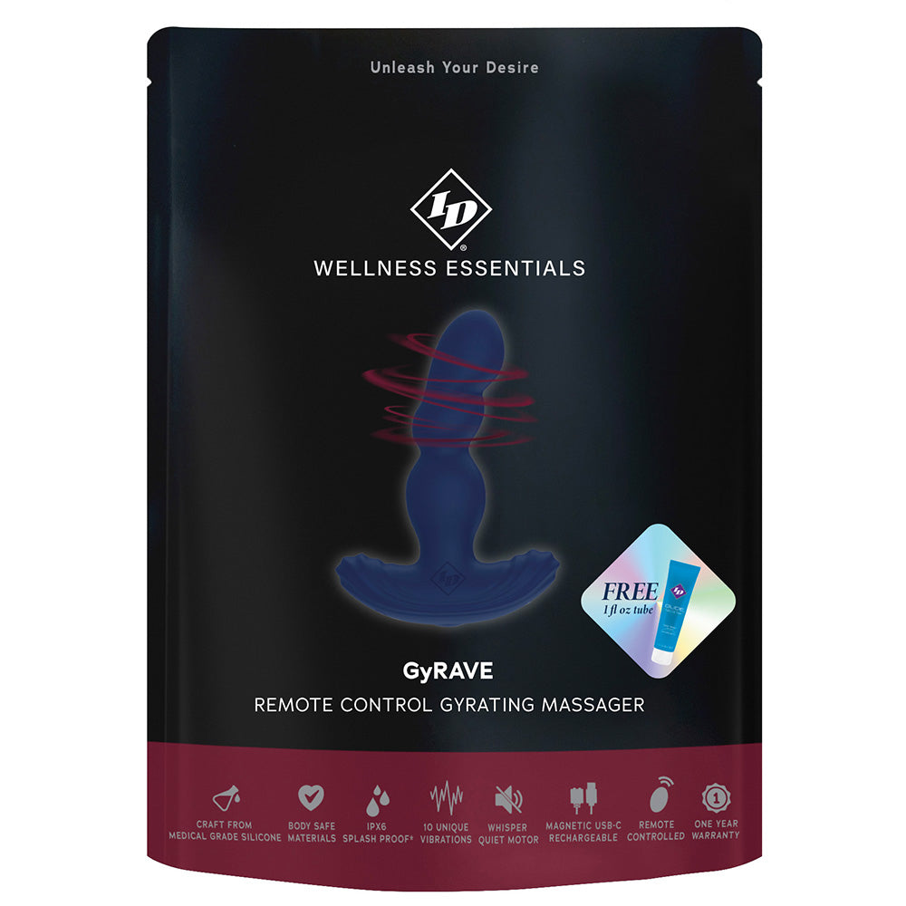 ID GyRAVE Remote-Control Gyrating Massager