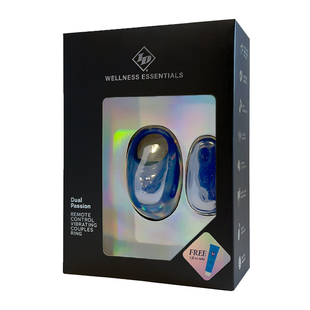 ID Dual Passion Couples Remote Control Vibrating Ring