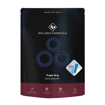 ID Triple Grip Cock Ring Set
