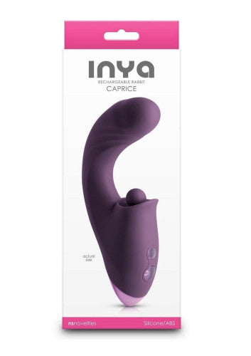Inya Caprice Rechargeable Silicone G-Spot Vibrator - Targeted Pleasure & Powerful Stimulation