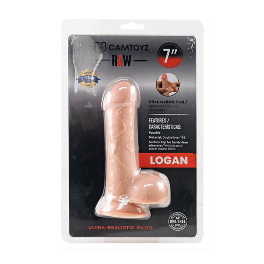 Logan 7-Inch Ultra Realistic Dildo – Realistic Sex Toy for Adults