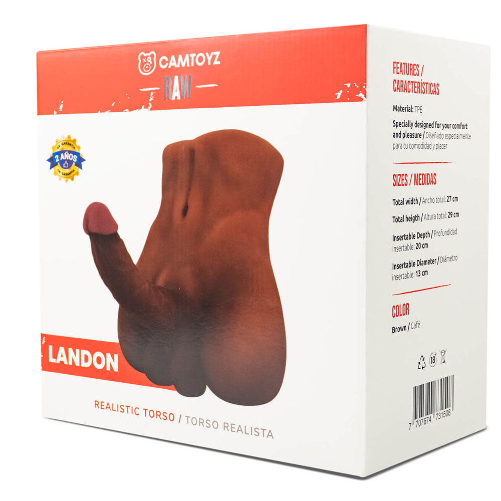 Raw Landon Realistic Torso
