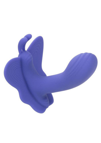 CalExotics Connect Venus Butterfly Rechargeable Silicone App Compatible Stimulator with Remote Control
