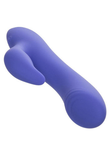 CalExotics Connect App Compatible Dual Stimulator Rechargeable Silicone Dual Vibrator with Remote Control
