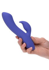 CalExotics Connect App Compatible Dual Stimulator Rechargeable Silicone Dual Vibrator with Remote Control