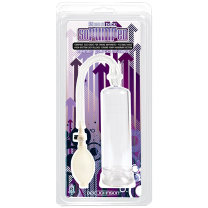 So Pumped Penis Pump – Clear Vacuum Erection Device, No Sleeve