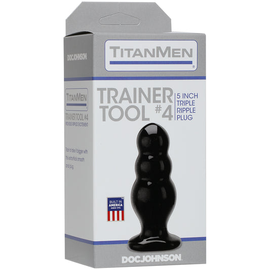 Titanmen Trainer Tool #4 Black – Male Wellness Training Device