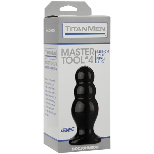 Titanmen Master Tool #4 Black – Premium Precision Tool for Professionals