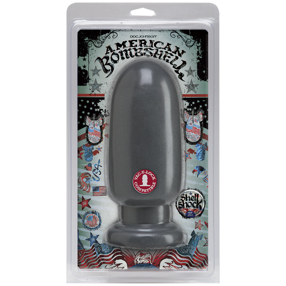 Shell Shock Large Gun Metal - American Bombshell
