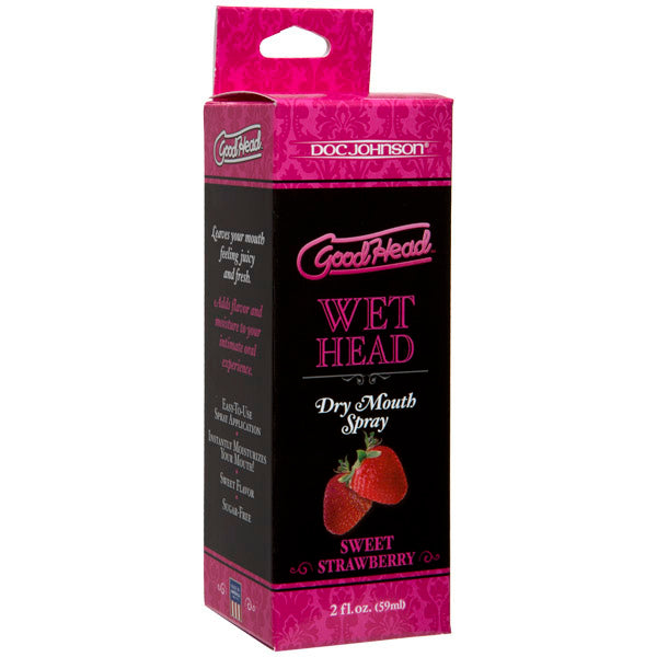 GoodHead Juicy Head Dry Mouth Spray Cotton Candy 2 oz.
