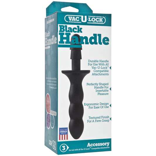 Vac-U-Lock Black Handle – Interchangeable Attachment System