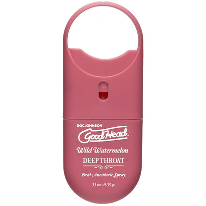 Goodhead Deep Throat Spray To-Go Wild Watermelon .33 oz.