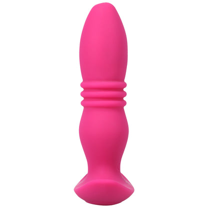 A-Play Rise Rechargeable Silicone Anal Plug with Remote – Pink