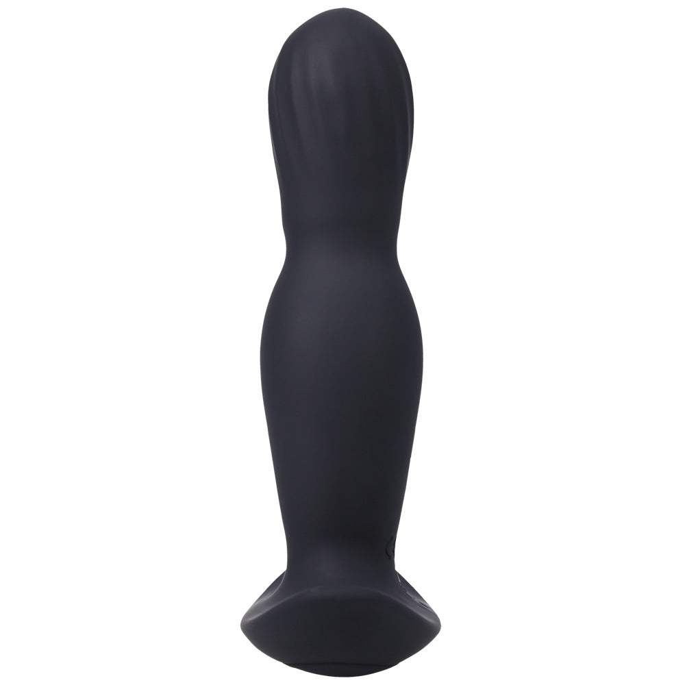 A-Play Expander Rechargeable Silicone Anal Plug with Remote Control - Black