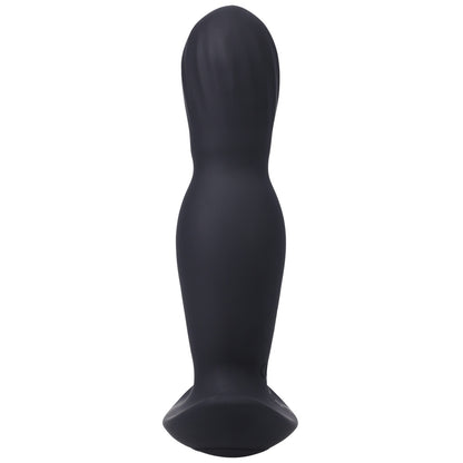 A-Play Expander Rechargeable Silicone Anal Plug with Remote Control - Black