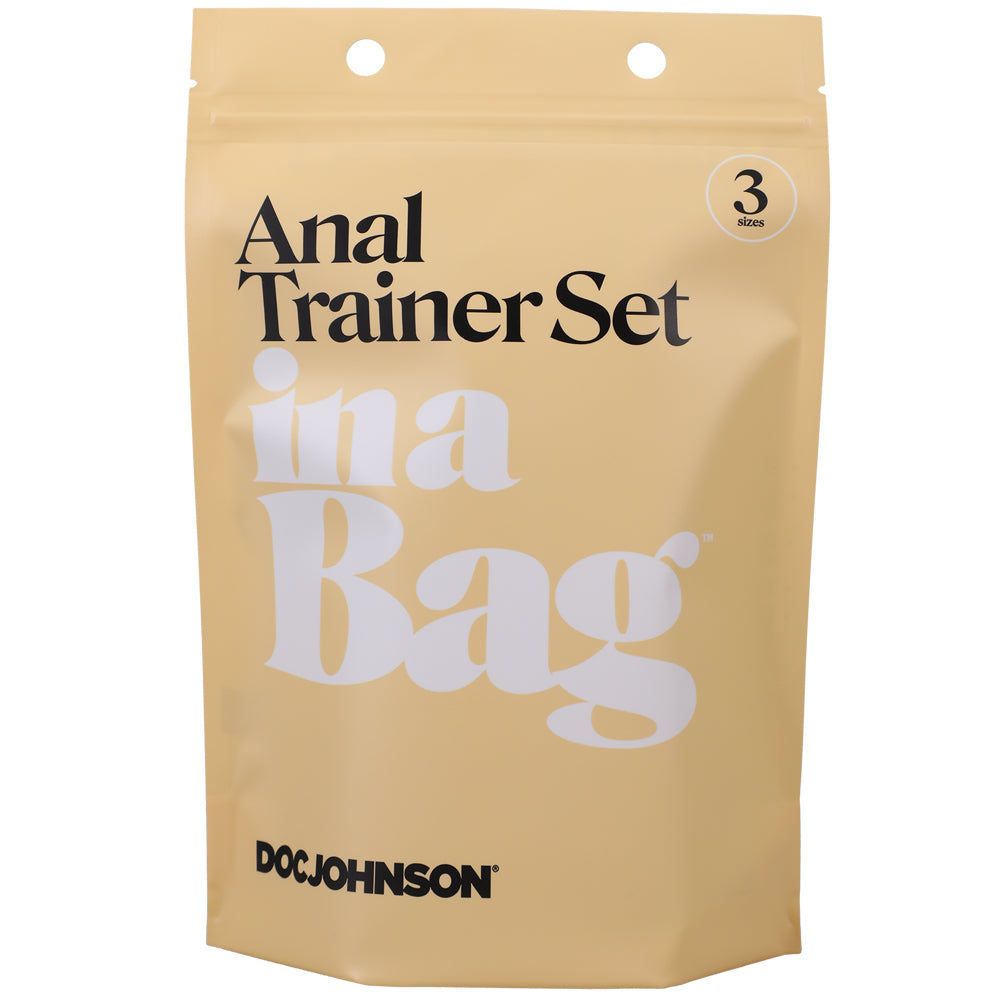 Anal Trainer Set In A Bag Black