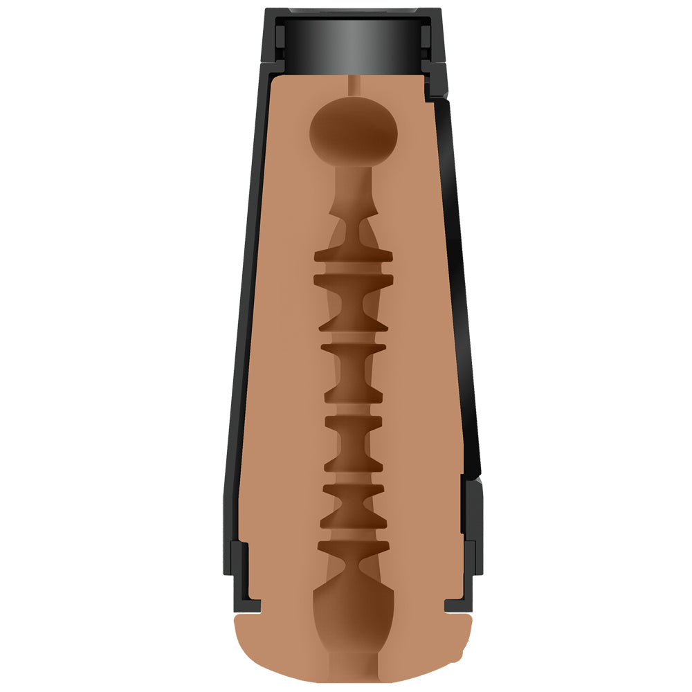 Main Squeeze Scarlit Scandal Ultraskyn Stroker Caramel – Realistic Pussy Stroker Toy