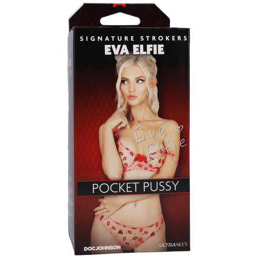 Eva Elfie Ultraskyn Pocket Pussy by Signature Strokers – Vanilla