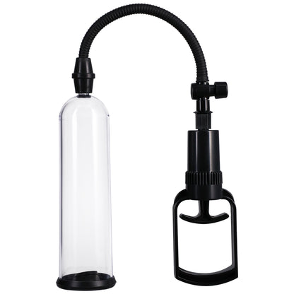Rock Solid Penis Pump Kit - Black and Clear Vacuum Erection Pump