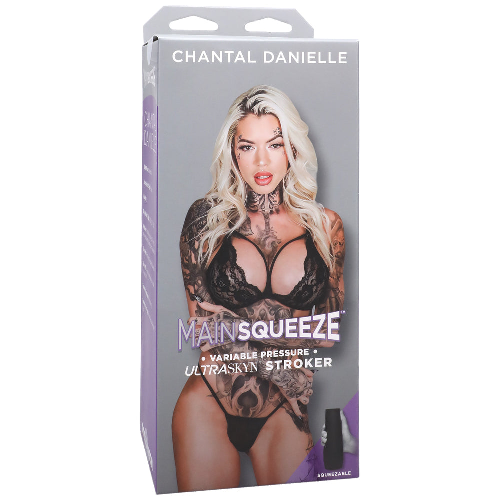 Main Squeeze Chantal Danielle Ultraskyn Stroker – Vanilla Pussy Sex Toy for Women