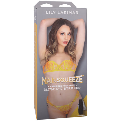 Main Squeeze Lily Larimar Ultraskyn Stroker – Vanilla Pocket Pussy