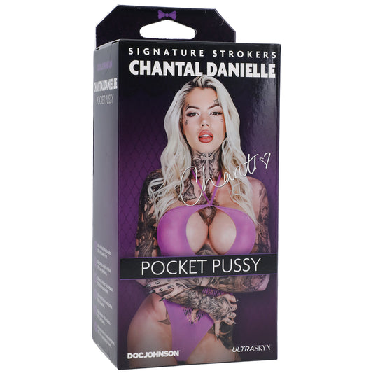 Signature Strokers Chantal Danielle Ultraskyn Pocket Pussy Vanilla