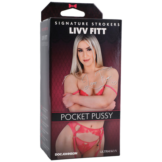 Signature Strokers Livv Fitt Ultraskyn Pocket Pussy Vanilla