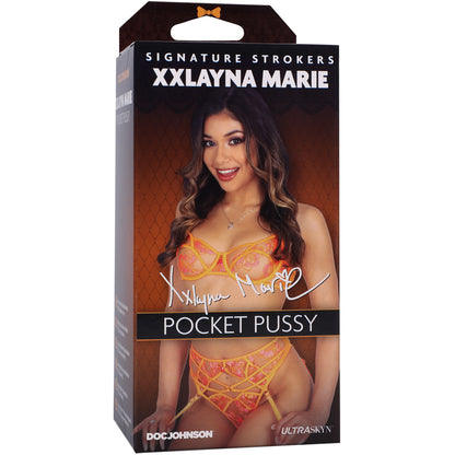 Signature Strokers Ultraskyn Pocket Pussy Xxlayna Marie - Caramel