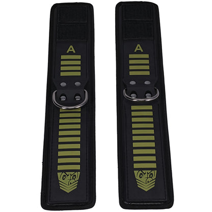 Fort Troff Tactical Ankle Cuffs Black/Green