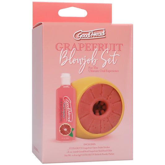 Goodhead Grapefruit Blowjob Set – Oral Pleasure Kit