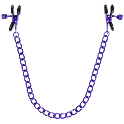 Merci Chained Up Nipple Clamps – BDSM Bondage Gear with Chain
