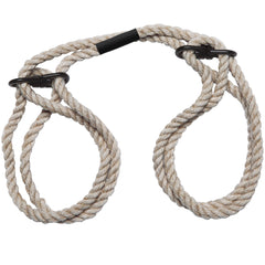 Merci Restrain 6mm Hemp Wrist Or Ankle Cuffs Natural