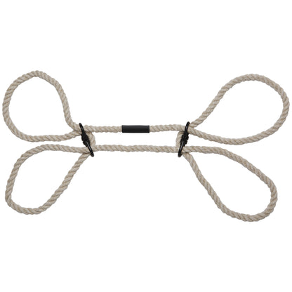 Merci Restrain 6mm Hemp Wrist Or Ankle Cuffs Natural