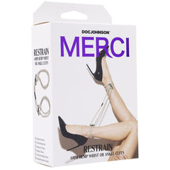 Merci Restrain 6mm Hemp Wrist Or Ankle Cuffs Natural