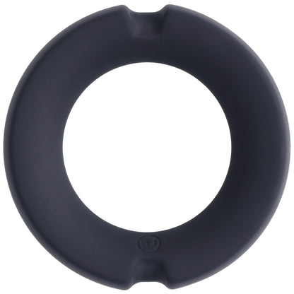 Merci The Paradox Silicone-Coated Metal Cock Ring, 45mm, Black