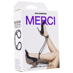Merci Restrain 6mm Hemp Wrist Or Ankle Cuffs