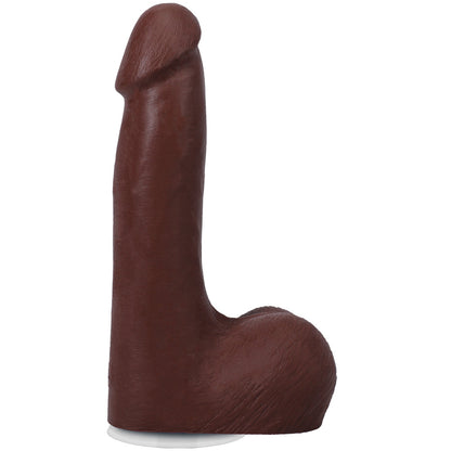 The Realistic Cock Ultraskyn 7" With Balls Caramel