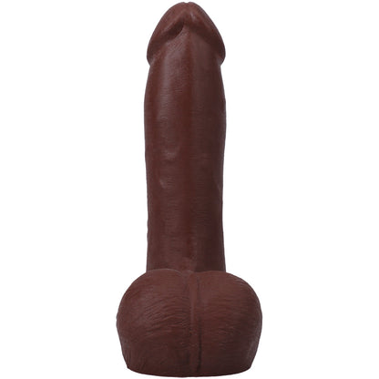 The Realistic Cock Ultraskyn 7" With Balls Caramel