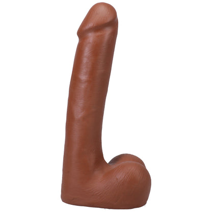 The Realistic Cock Ultraskyn 9" With Balls Caramel