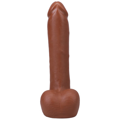 The Realistic Cock Ultraskyn 9" With Balls Caramel
