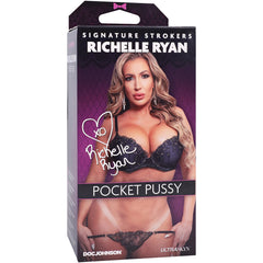 Strokers Signature Richelle Ryan Ultraskyn Pocket Pussy - Vanilla