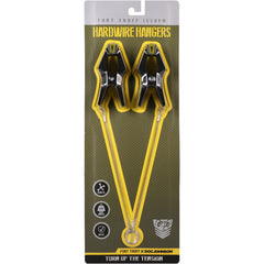 Fort Troff Hardwire Hangers – Black Adjustable Nipple Clamps for Intense BDSM Play