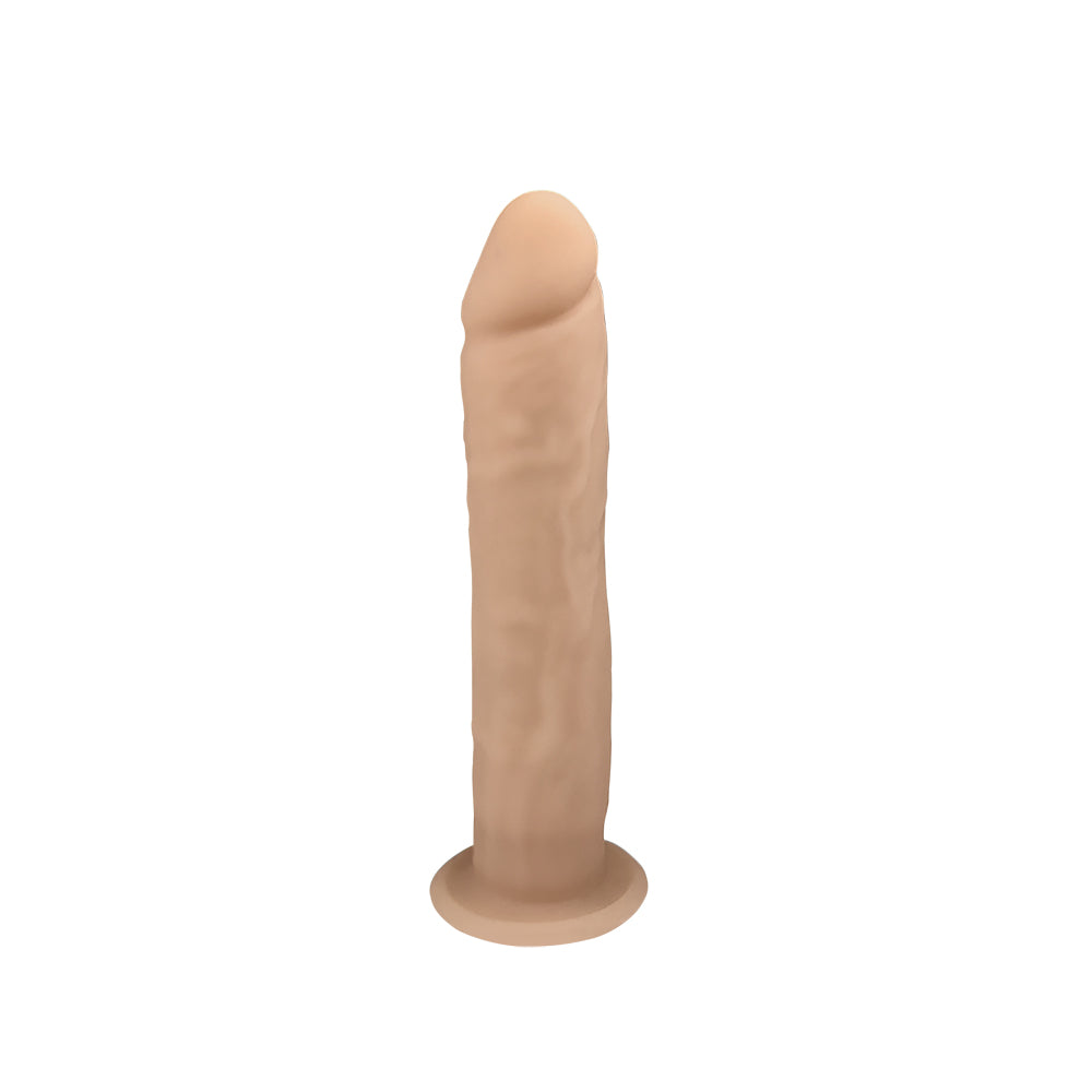 Silex-D Liquid Silicone Model 2 Dildo 9" Vanilla