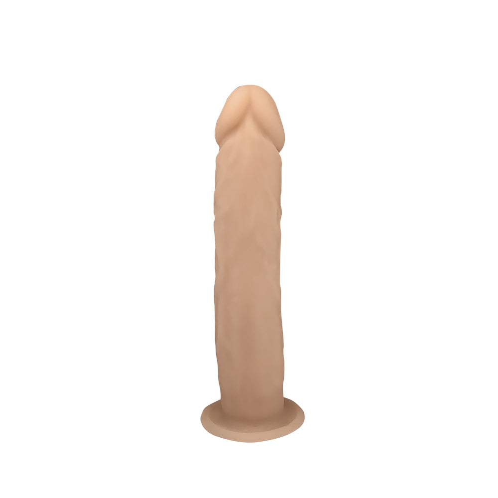 Silex-D Liquid Silicone Model 2 Dildo 9" Vanilla