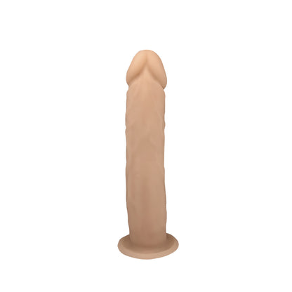 Silex-D Liquid Silicone Model 2 Dildo 9" Vanilla