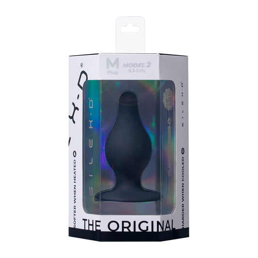 Silex-D The Original Plug Model 2 Dildo 3.5" M Black