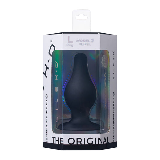 Silex-D The Original Plug Model 2 Dildo 4" L Black