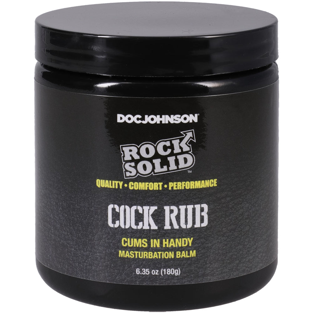 Rock Solid Cock Rub Cums In Handy