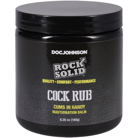 Rock Solid Cock Rub Cums In Handy