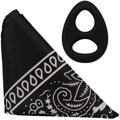 Rock Solid The Code Silicone Cring With Bandana